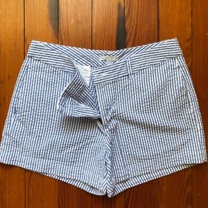 Sear-sucker shorts!!